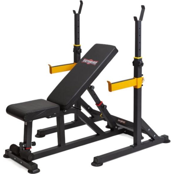 Скамья силовая и стойка для штанги victoryfit vf-t25 %Future_395 (фото 12)