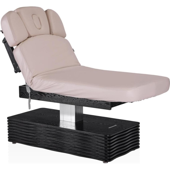 Электрический стационарный массажный стол mizomed ness-c salon-walnut с электроприводом бежевый %Future_395 (фото 6)