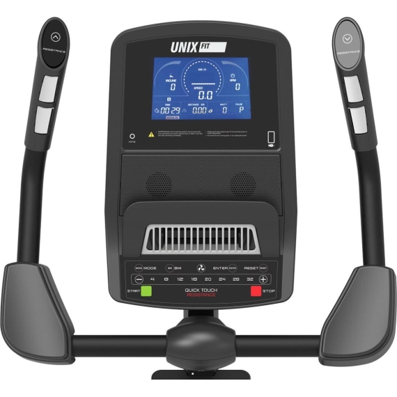 Велотренажер unix fit b-1250 pro (7" lcd) %Future_395 (фото 2)