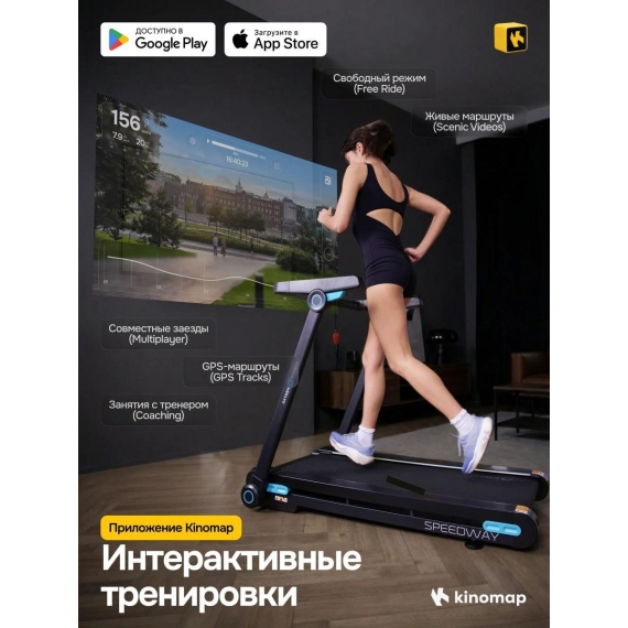 Беговая дорожка домашняя oxygen fitness speedway %Future_395 (фото 11)