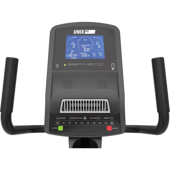 Горизонтальный велотренажер unix fit b-1250 pro (7" lcd) %Future_395 (фото 4)
