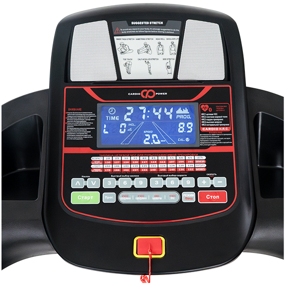 Беговая дорожка cardiopower t35 new %Future_395 (фото 14)