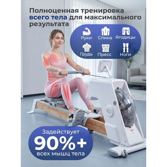 Гребной тренажер dfc yuyoyo sq-rm2002yo %Future_395 (фото 9)