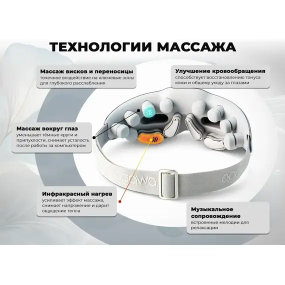 Массажер глаз ogawa фокус | em-x oy0301 %Future_395 (фото 2)