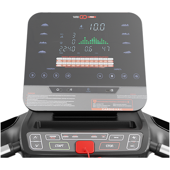 Беговая дорожка cardiopower pro ct100 %Future_395 (фото 9)