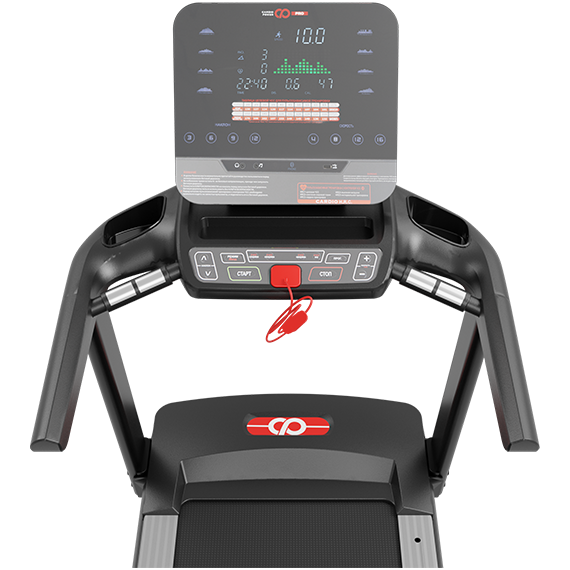 Беговая дорожка cardiopower pro ct100 %Future_395 (фото 10)