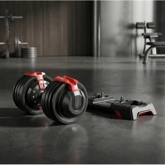 Гантель 24кг регулируемая hyfit, single, d7070 %Future_395 (фото 1)