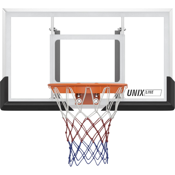 Баскетбольный щит unix line b-backboard-pc 50"x32" (140 х 80 см) r45 %Future_395 (фото 1)