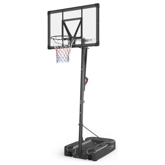 Баскетбольная стойка unix line b-stand-pc 48"x32" (120 х 80 см) r45 h230-305 см %Future_395 (фото 1)