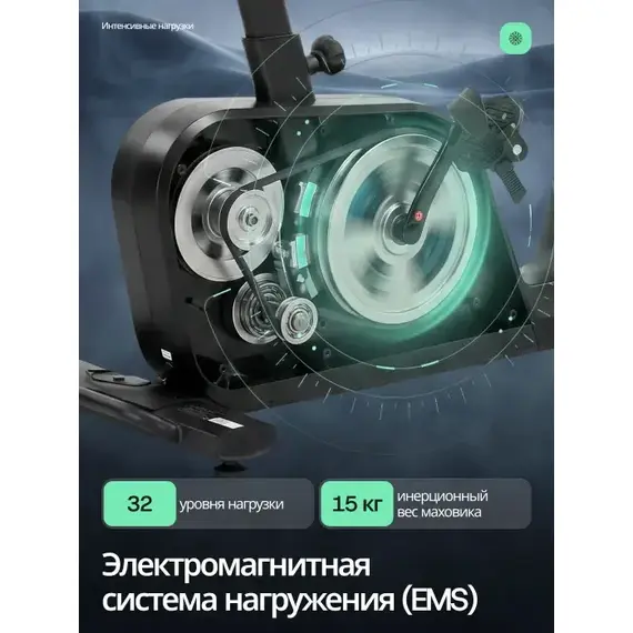 Велотренажер вертикальный svensson industrial lumion %Future_395 (фото 4)