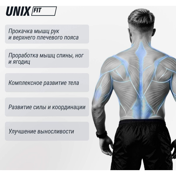 Скамья силовая со стойками unix fit bench 120p %Future_395 (фото 14)