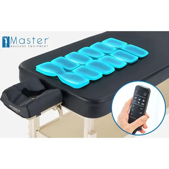 Массажный стол стационарный master airmaster airwave, с воздушным массажем, черный %Future_395 (фото 6)