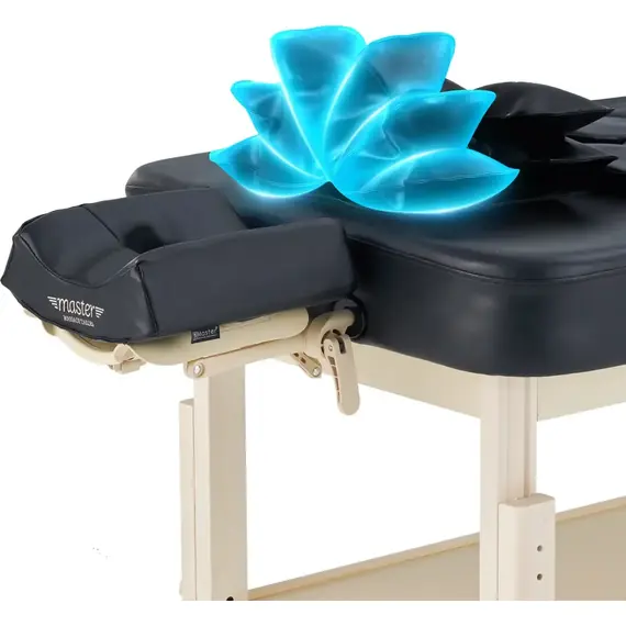 Массажный стол стационарный master airmaster airwave, с воздушным массажем, черный %Future_395 (фото 11)