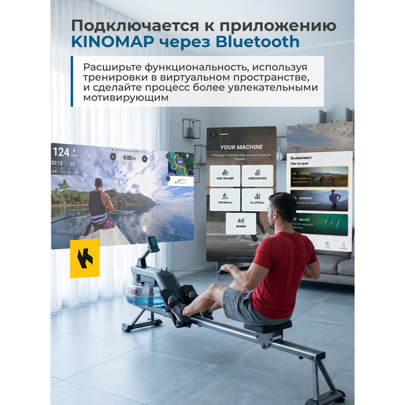 Гребной тренажер dfc pasyou sq-rm2403 %Future_395 (фото 12)