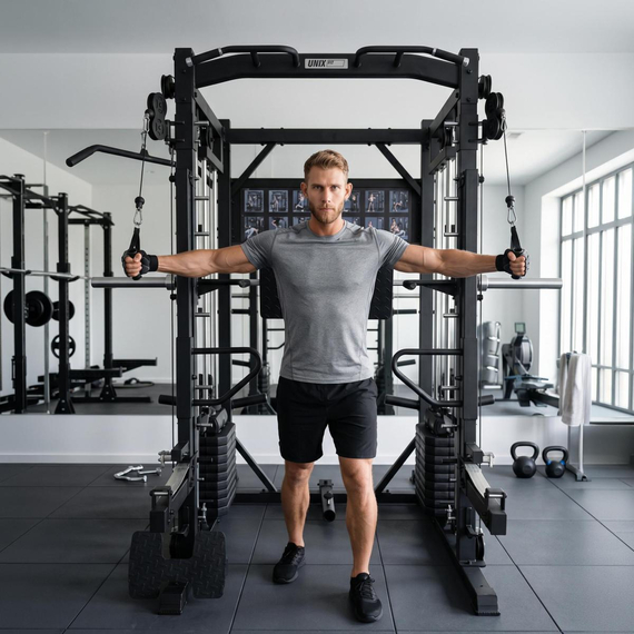 Силовой комплекс - мультистанция unix fit (50 в 1) %Future_395 (фото 2)