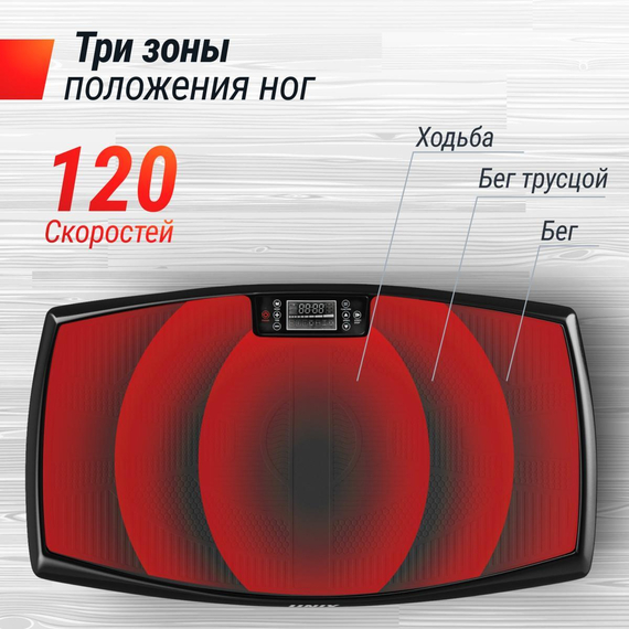 Виброплатформа unix fit усиленная / boost 4d black %Future_395 (фото 8)