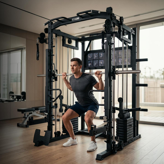Силовой комплекс - мультистанция unix fit (50 в 1) %Future_395 (фото 14)