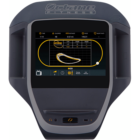 Эллиптический тренажер octane фитнес zr8000 смарт (smart) console %Future_395 (фото 8)
