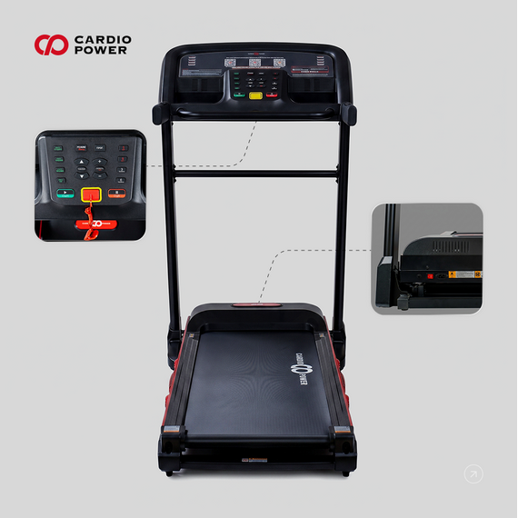 Беговая дорожка cardiopower t40 new %Future_395 (фото 7)