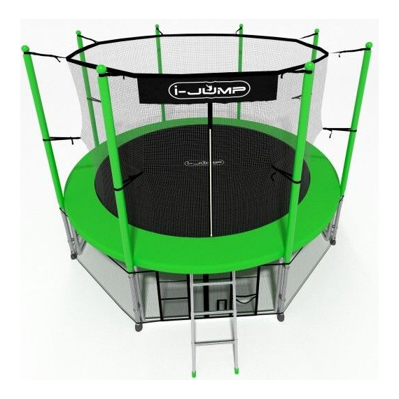 Батут i-jump classic 8ft green %Future_395 (фото 1)