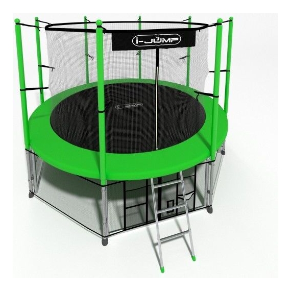 Батут i-jump classic 8ft green %Future_395 (фото 2)
