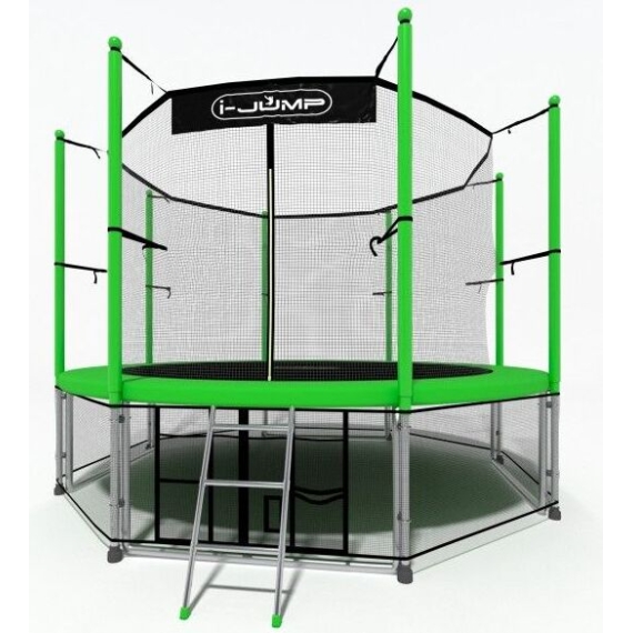 Батут i-jump classic 8ft green %Future_395 (фото 6)